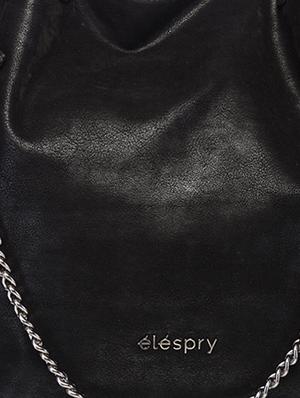 chain embellished black leatherette tote - 9545983 - Standard Image - 4