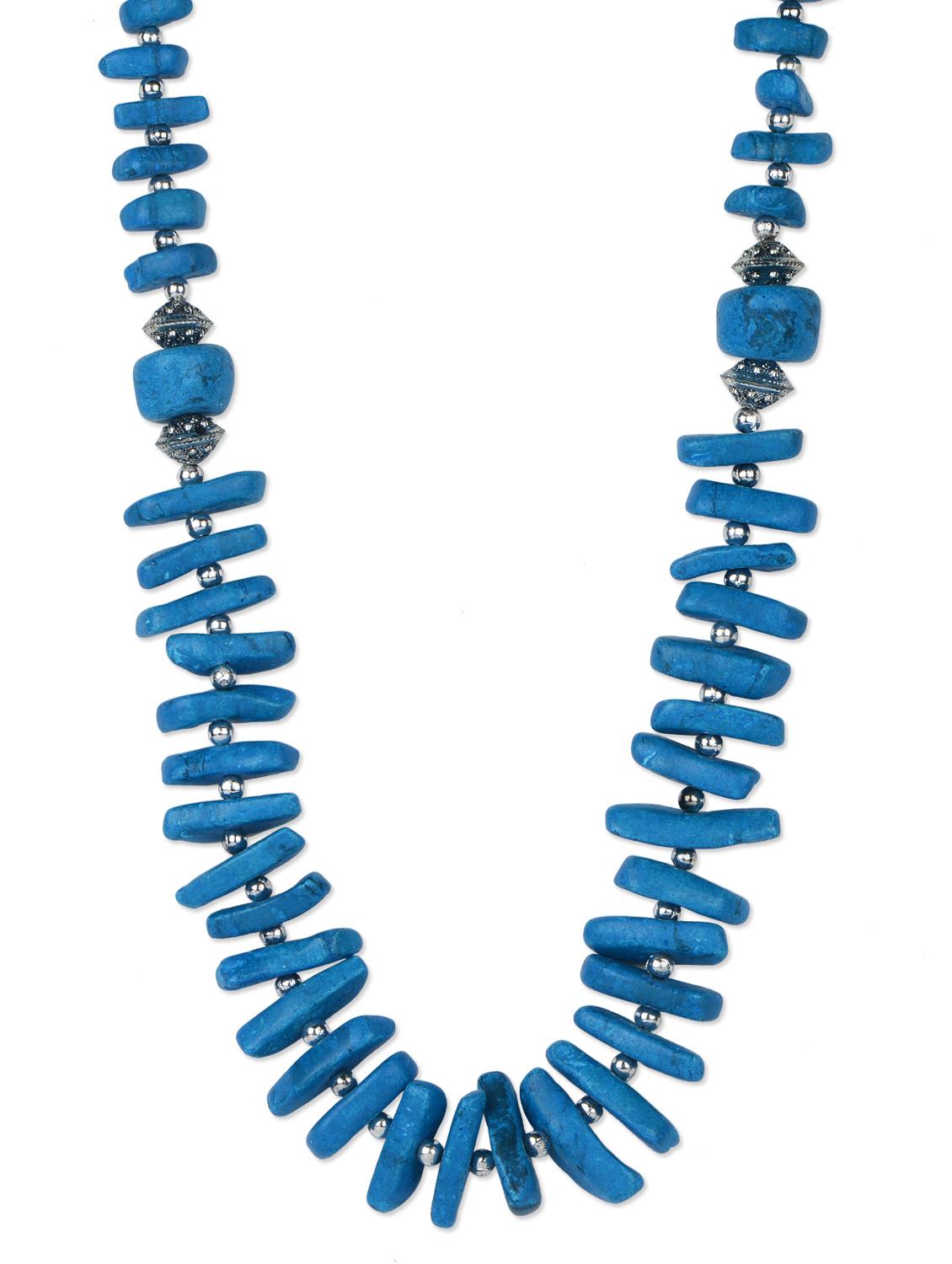 blue beaded necklace - 954954 - Zoom Image - 1