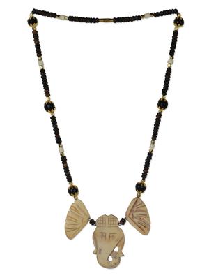carved ganesha necklace - 954958 - Standard Image - 2