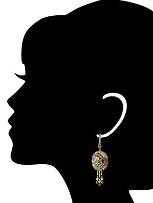 multicoloured embellished waist key chain - 9552806 - Standard Image - 3