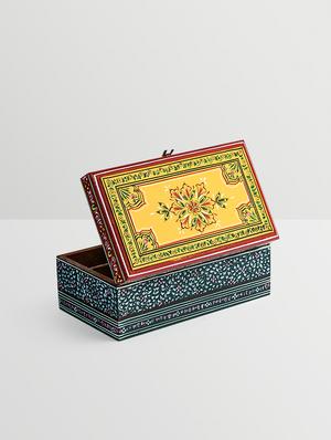 multicoloured wooden painted utility box - 9559678 - Standard Image - 3