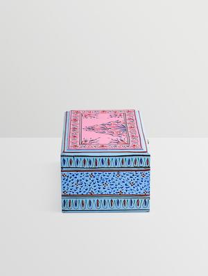 light blue wooden painted utility box - 9559680 - Standard Image - 6