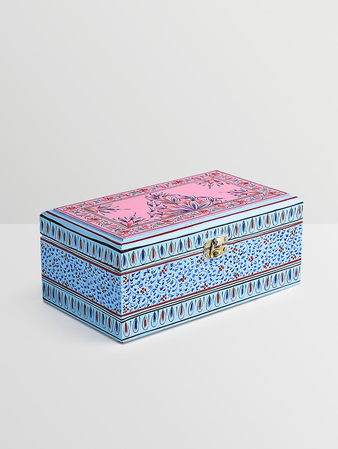 light blue wooden painted utility box - 9559680 - Zoom Image - 5