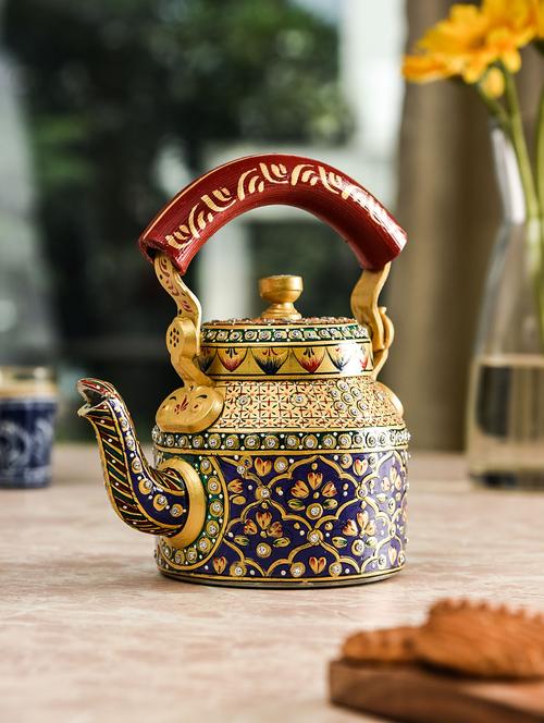 multicoloured aluminium painted kettle - 9559701 - Standard Image - 1