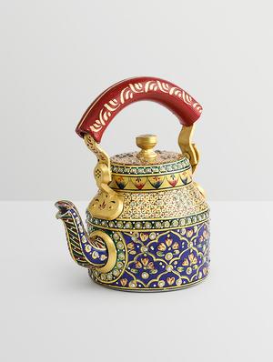 multicoloured aluminium painted kettle - 9559701 - Standard Image - 3
