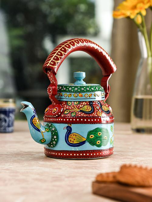 multicoloured aluminium painted kettle - 9559703 - Standard Image - 1