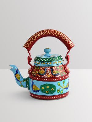 multicoloured aluminium painted kettle - 9559703 - Standard Image - 2