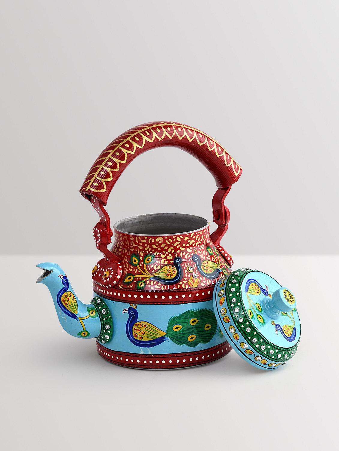 multicoloured aluminium painted kettle - 9559703 - Zoom Image - 3