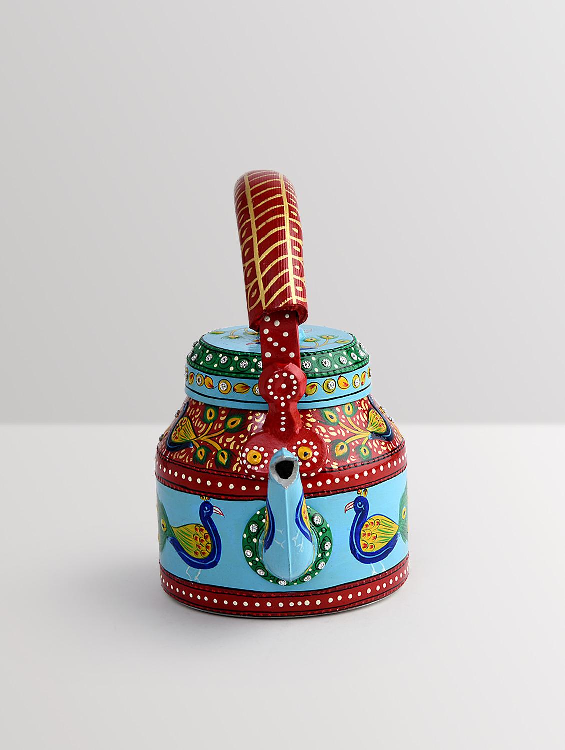 multicoloured aluminium painted kettle - 9559703 - Zoom Image - 4