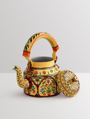 multicoloured aluminium painted kettle - 9559711 - Standard Image - 3