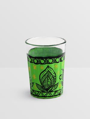multicolored painted tea glass (set of 6) - 9559729 - Standard Image - 4