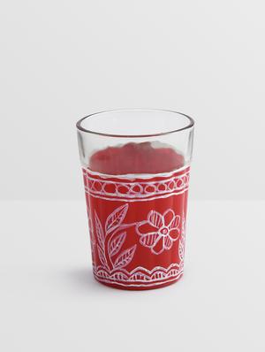 multicolored painted tea glass (set of 6) - 9559729 - Standard Image - 5