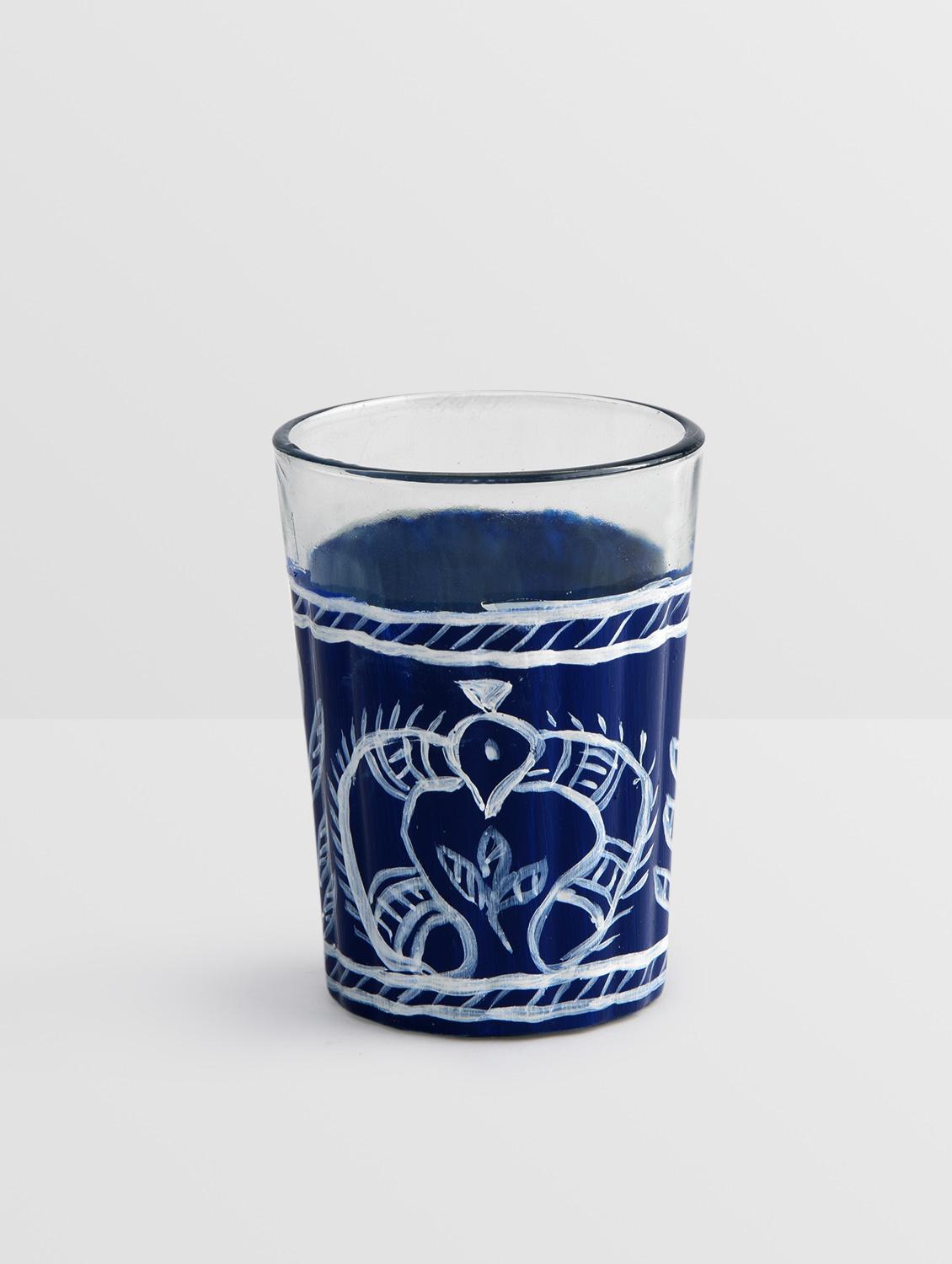 multicolored painted tea glass (set of 6) - 9559729 - Zoom Image - 3