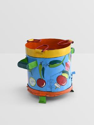 multicolored metal painted sigri - 9559730 - Standard Image - 2