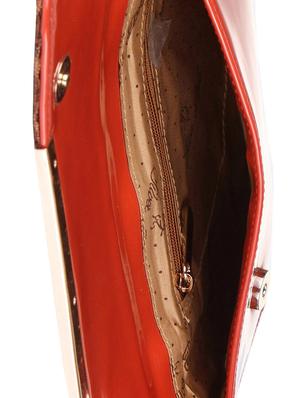 red leatherette clutch - 9566725 - Standard Image - 3