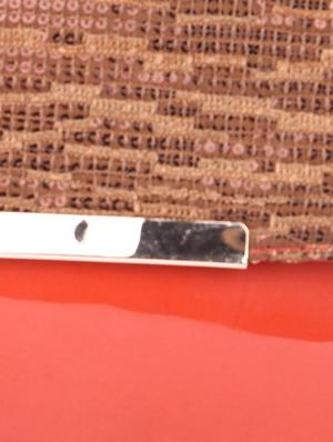 red leatherette clutch - 9566725 - Standard Image - 4