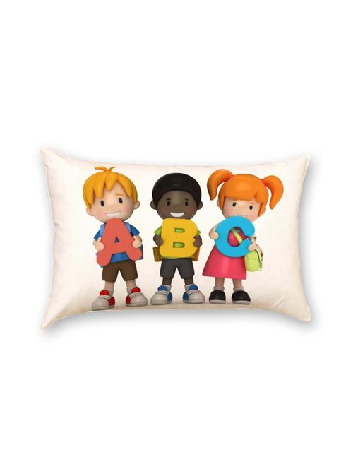 multicolor poly silk pillow - 9570271 - Standard Image - 1