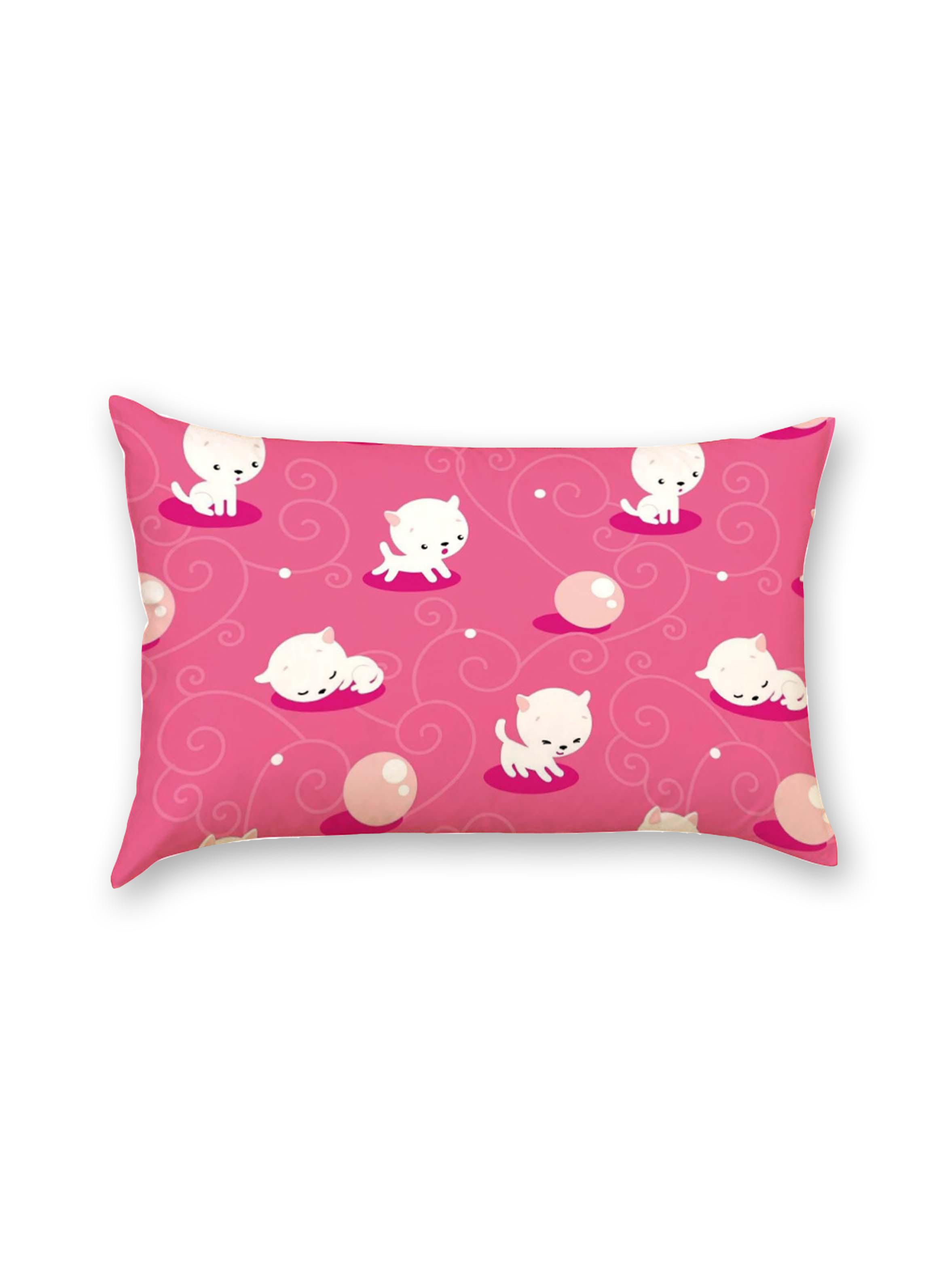 multicolor poly silk pillow - 9570305 - Zoom Image - 1