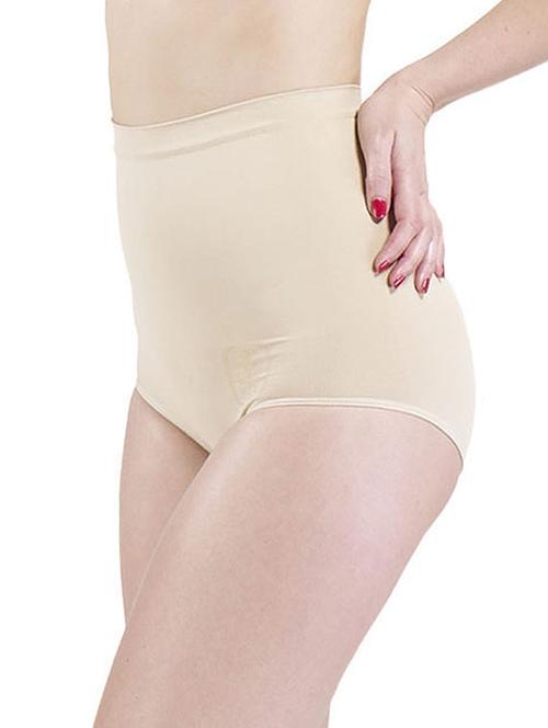 cream low waist shaper brief - 9578326 - Standard Image - 1