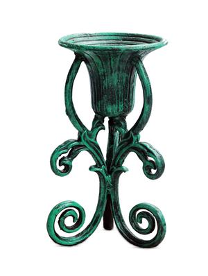 green cast iron antique planter - 9582526 - Standard Image - 2