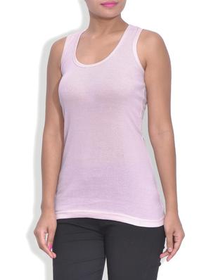 solid white cotton tank top - 9583717 - Standard Image - 2