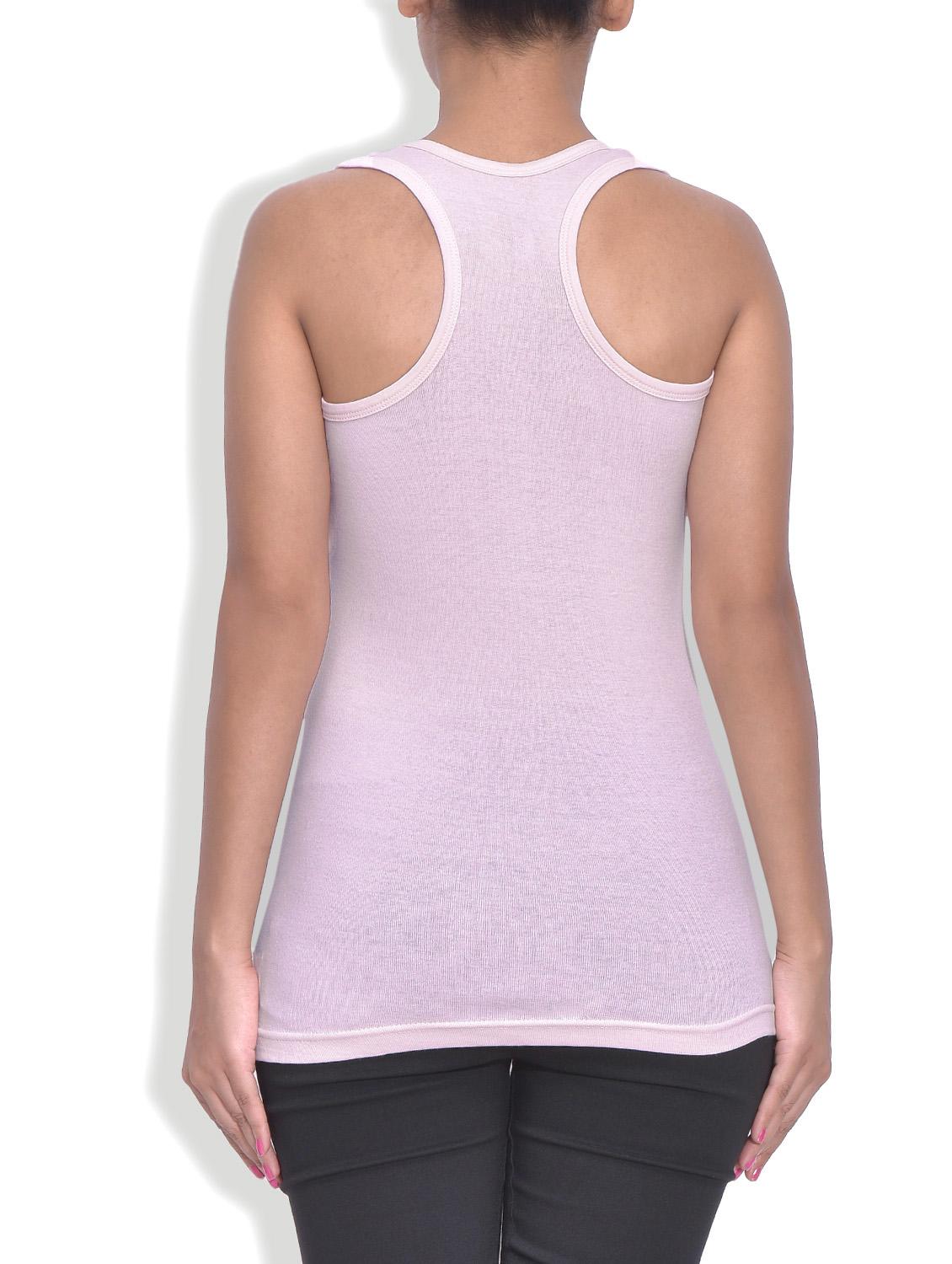 solid white cotton tank top - 9583717 - Zoom Image - 3