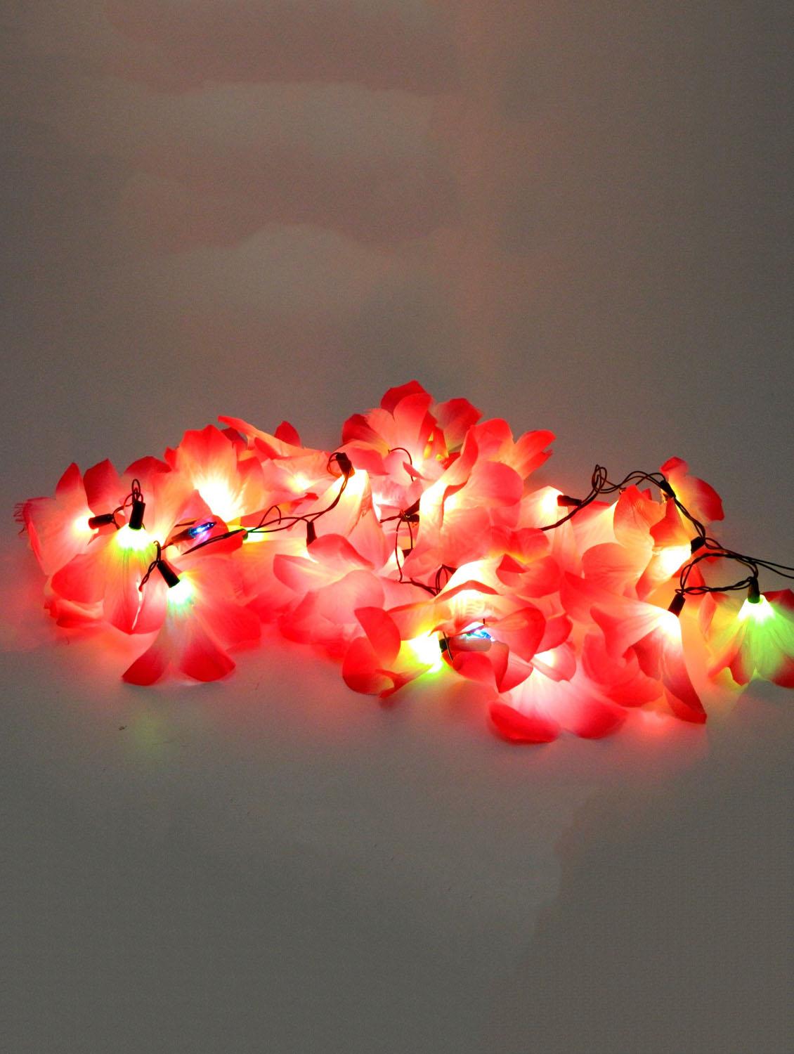 red and white plastic flower string light - 9589092 - Zoom Image - 1