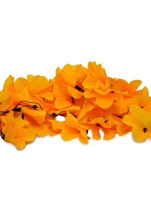 orange plastic flower string light - 9589095 - Standard Image - 2