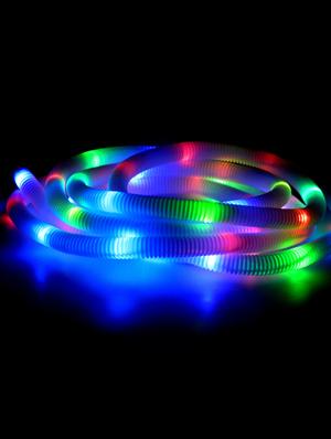 multicolored gloss plastic led pipe light - 9589134 - Standard Image - 3