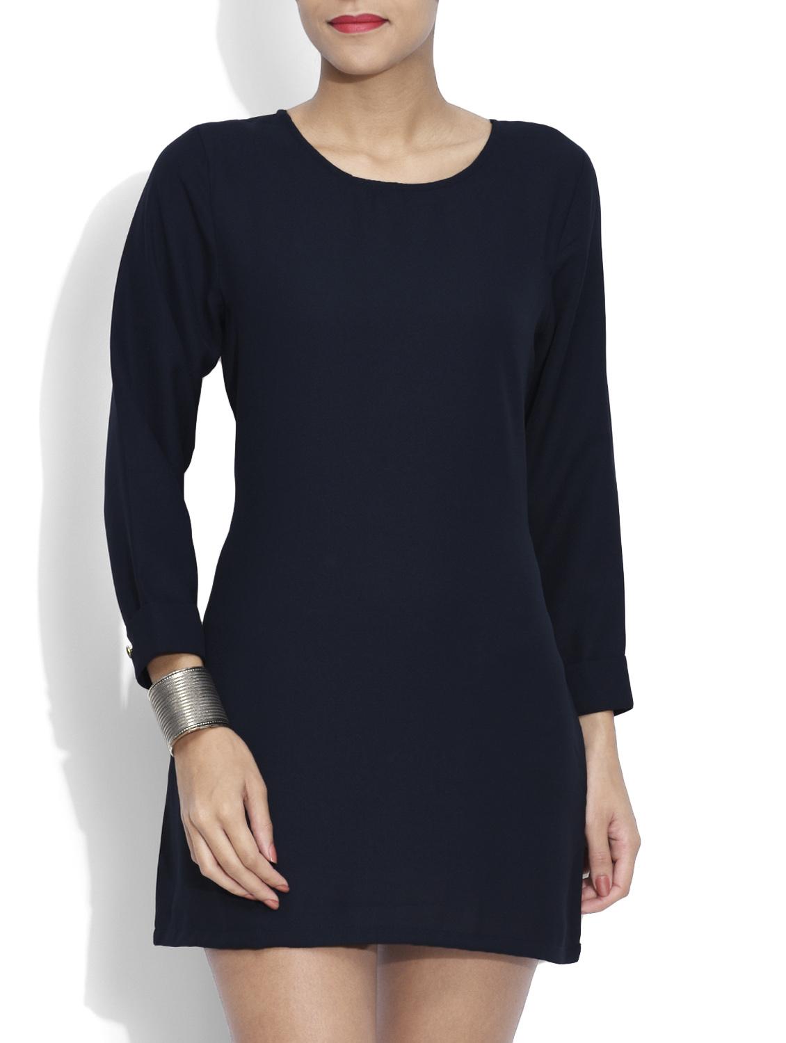 ladder cutout detail sheath dress - 9592955 - Zoom Image - 1