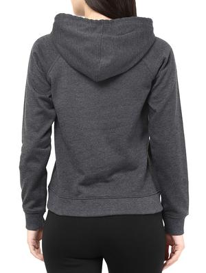 hooded sweatshirt in charcoal color with pigment print - 9605037 - Standard Image - 3