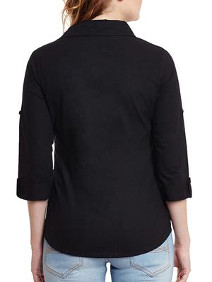 black formal shirt - 960512 - Standard Image - 3