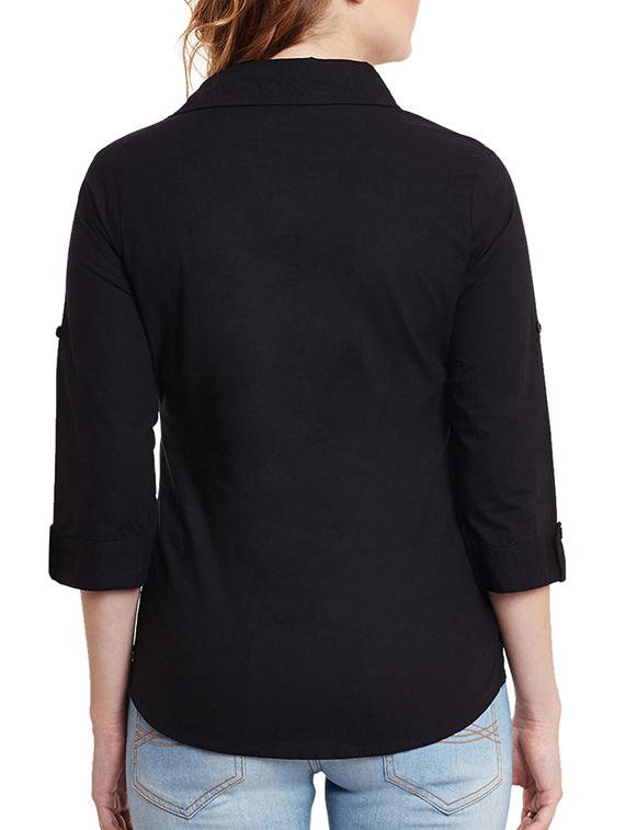 black formal shirt - 960512 - Zoom Image - 3