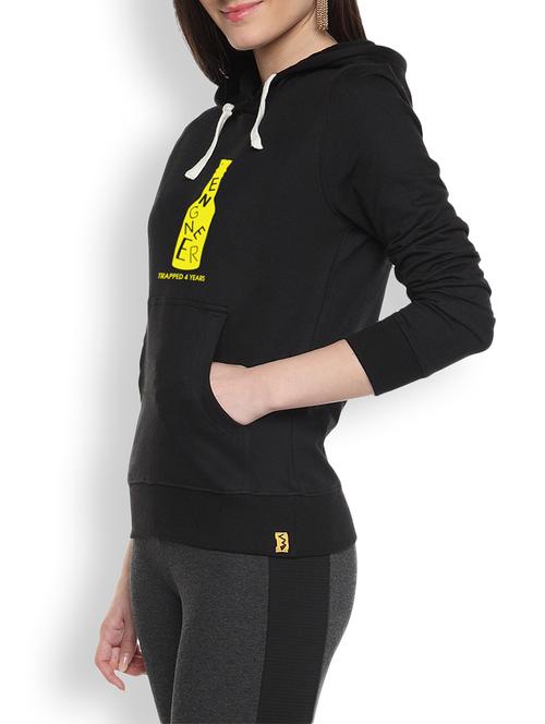 black printed sweatshirt - 9607012 - Standard Image - 1