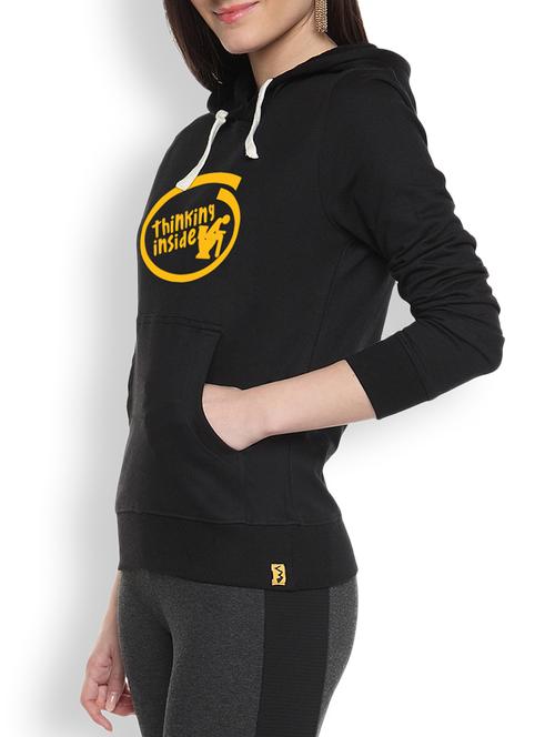 hooded neck graphic sweatshirt - 9607212 - Standard Image - 1