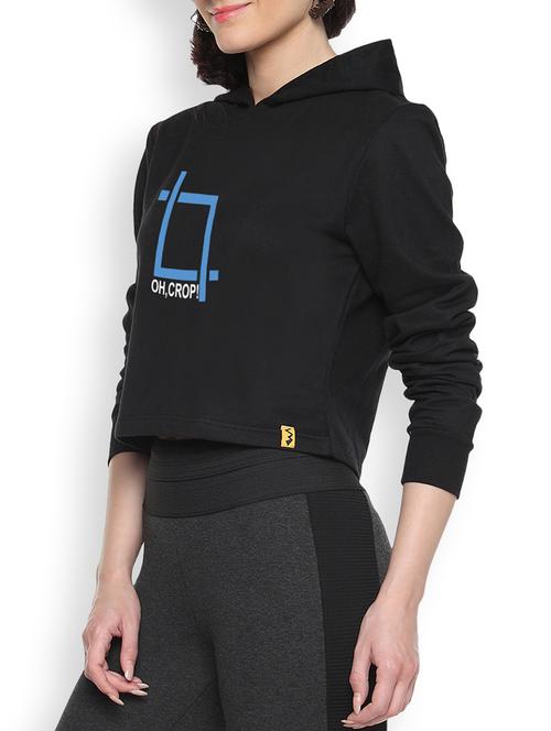hooded neck graphic sweatshirt - 9607305 - Standard Image - 1
