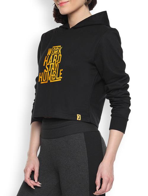 hooded neck graphic sweatshirt - 9607329 - Standard Image - 1