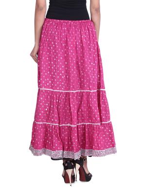 printed gathered skirt - 9617186 - Standard Image - 3
