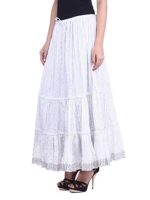 low rise sequined lace skirt - 9617187 - Standard Image - 2