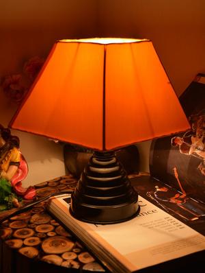 black and mustard table lamp - 9618575 - Standard Image - 3