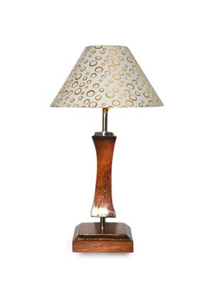 multicolored wooden table lamp - 9618593 - Standard Image - 2