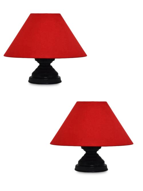 black and red table lamp - 9618625 - Standard Image - 1