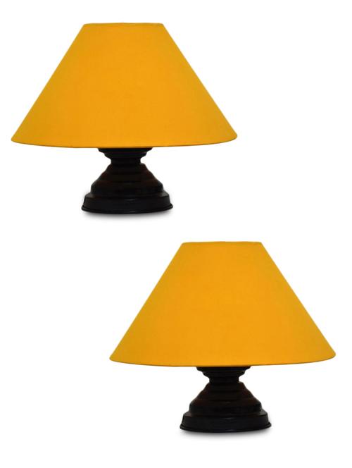 black and yellow table lamp - 9618626 - Standard Image - 1