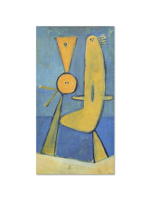 multicolour abstract printed canvas painting - 9618902 - Standard Image - 1