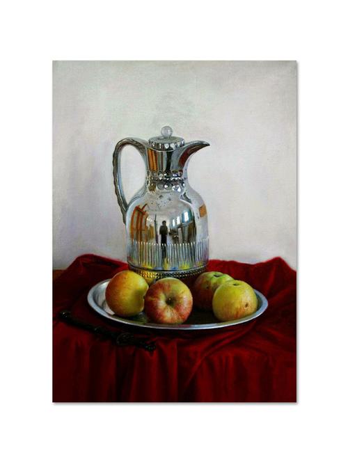 multicolour abstract printed canvas painting - 9618982 - Standard Image - 1