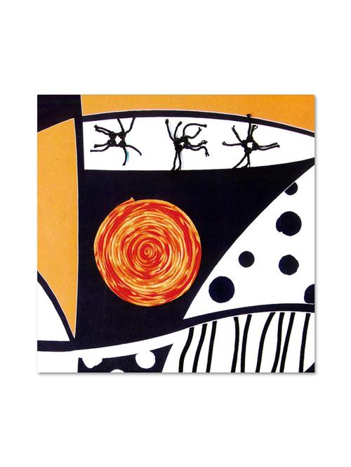 multicolour abstract printed canvas painting - 9619008 - Standard Image - 1