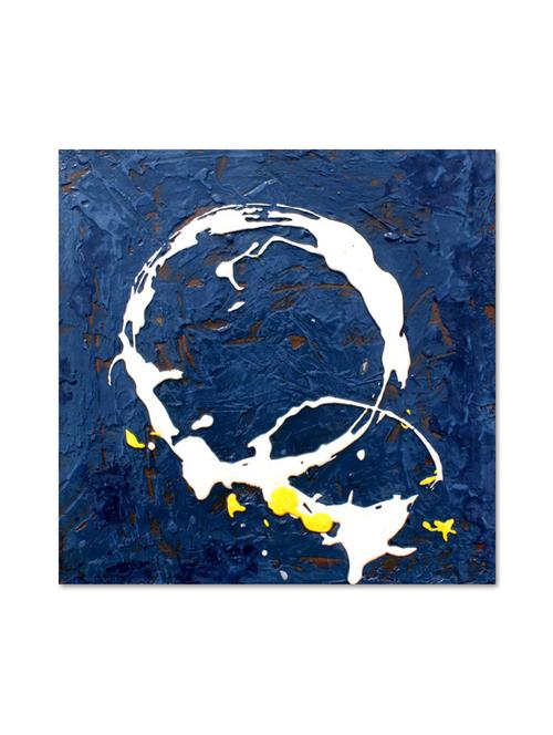 multicolour abstract printed canvas painting - 9619023 - Standard Image - 1