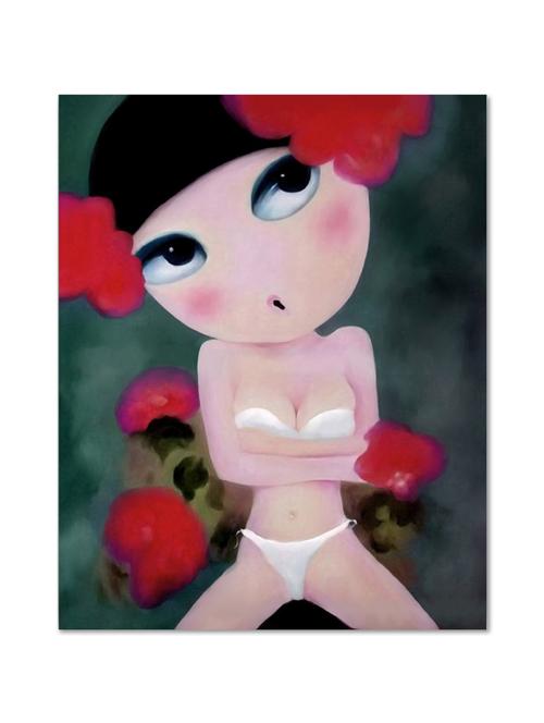 multicolour abstract printed canvas painting - 9619028 - Standard Image - 1