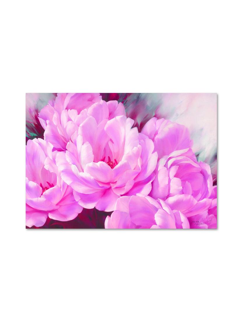 multicolour abstract printed canvas panting - 9619114 - Zoom Image - 1