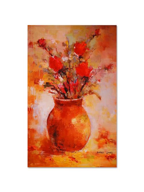 multicolour abstract printed canvas painting - 9619150 - Standard Image - 1